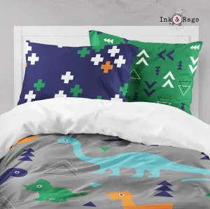 BGO Geometric Dino Dinosaur Big Kids Bedding Collection