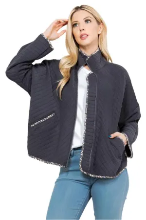 Quilt Jacket with Pockets