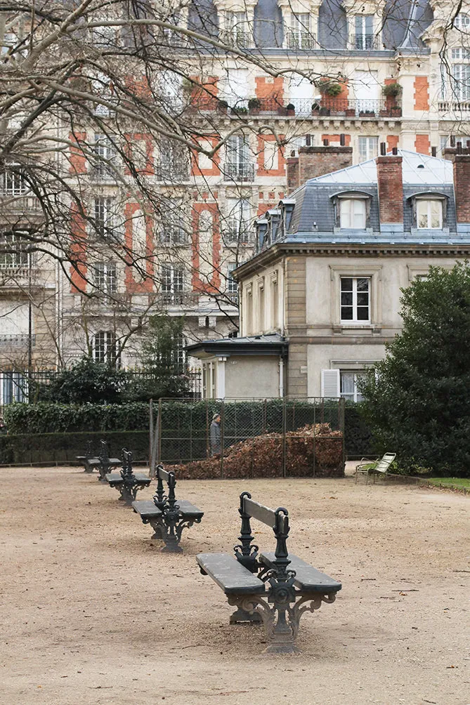 Winter Stroll in Luxembourg Gardens